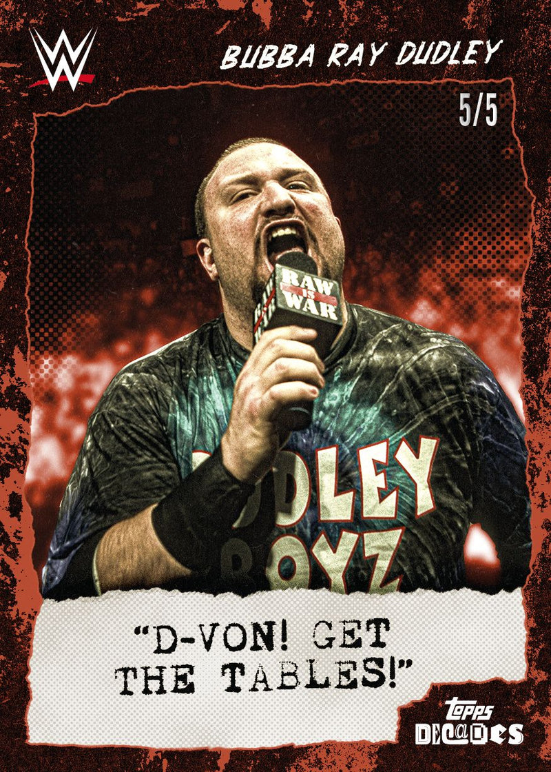 Topps: 2026 WWE Decades 90's Edition - Hobby Box