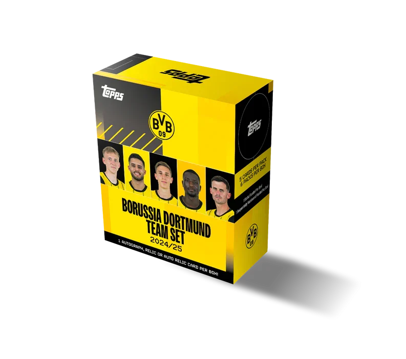 Topps Soccer Clubs Sets: Team Set Borussia Dortmund 2024/25 - Deck Box