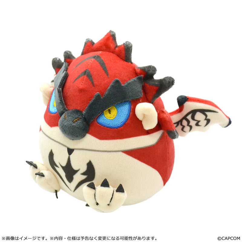 Capcom Plushie Fluffy Eggshaped Mini: Monster Hunter - Rathalos Peluche