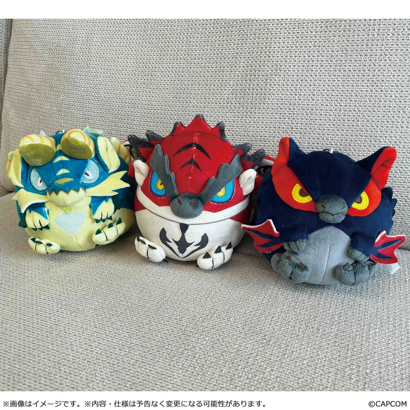 Capcom Plushie Fluffy Eggshaped Mini: Monster Hunter - Rathalos Peluche