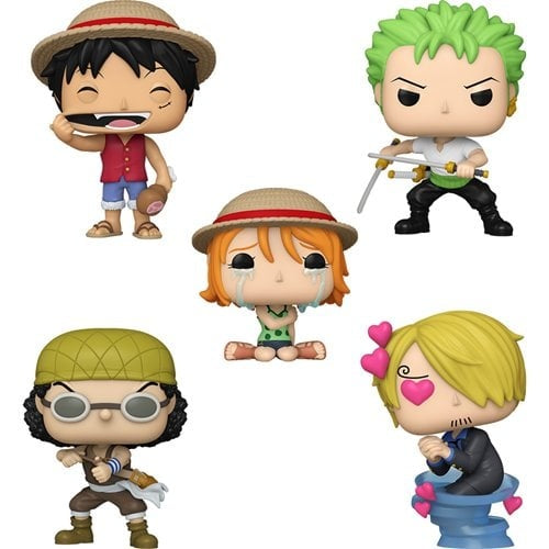 Funko Pop Animation: One Piece 5 Pack