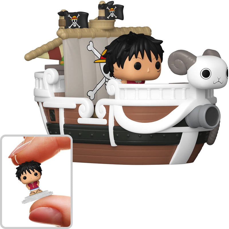 Funko Bitty Pop Rides: One Piece - Monkey D Luffy y Going Merry