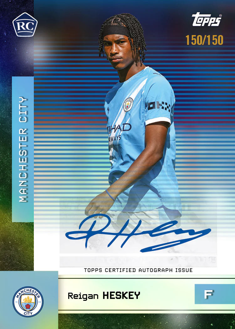 Topps Soccer Team Set: Manchester City 2025/26