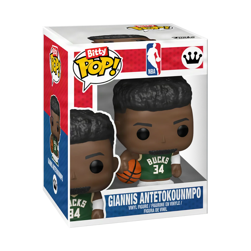 Funko Bitty Pop Town: Arena - Bucks con Giannis Antetokounmpo