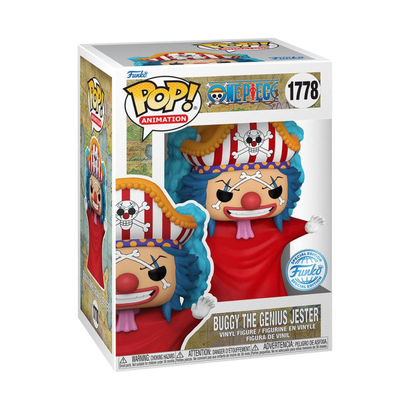 Funko Pop Animation: One Piece - Buggy Post Salto Temporal Exclusivo