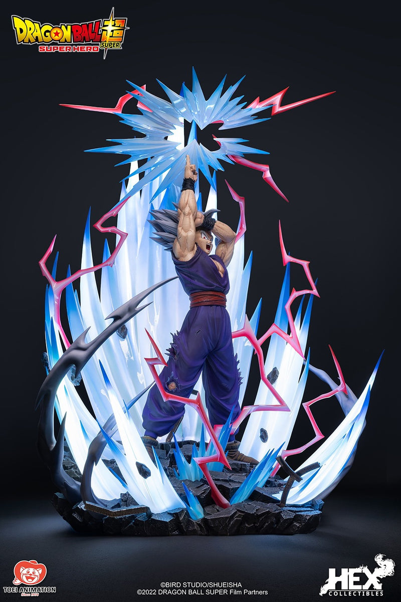 HEX Collectibles: Dragon Ball Super Super Hero - Gohan Bestia Escala 1/4