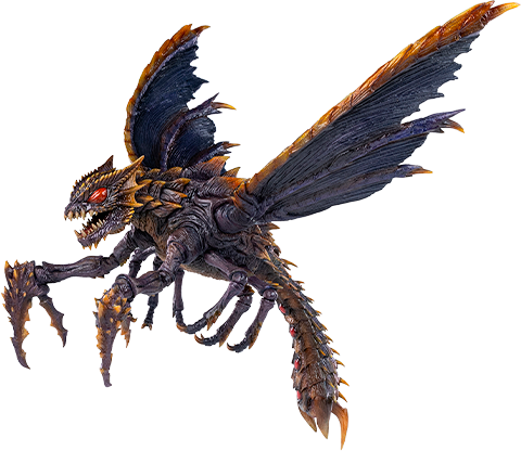 Hiya Toys Exquisite Basic Series: Godzilla vs Megaguirus - Megaguirus 9 Pulgadas