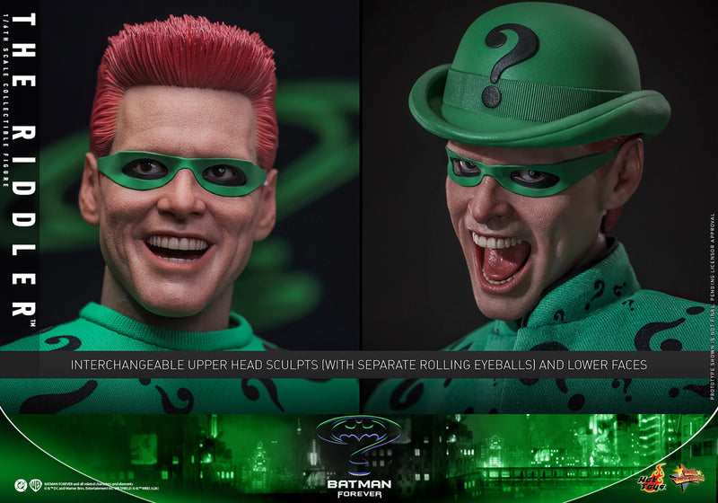Hot Toys Movie Masterpiece Series: Batman Forever de 1995 - El Acertijo Escala 1/6