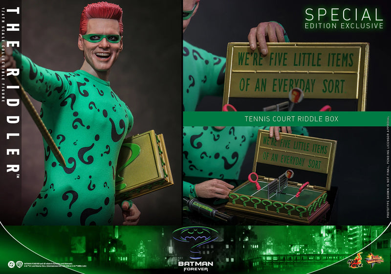 Hot Toys Movie Masterpiece Series: Batman Forever de 1995 - El Acertijo Escala 1/6
