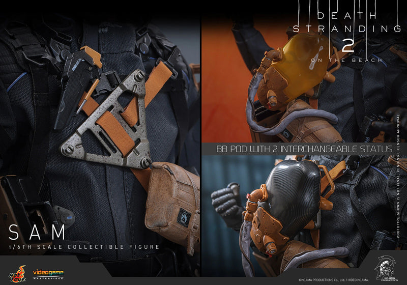 Hot Toys Video Game Masterpiece Series: Death Stranding 2 On the Beach - Sam Escala 1/6