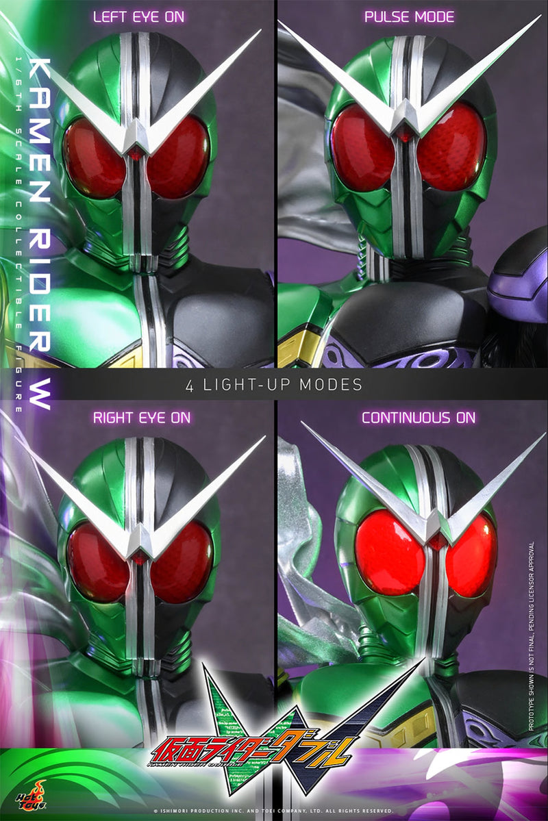 Hot Toys Television Masterpiece Series: Kamen Rider - Kamen Rider W Escala 1/6