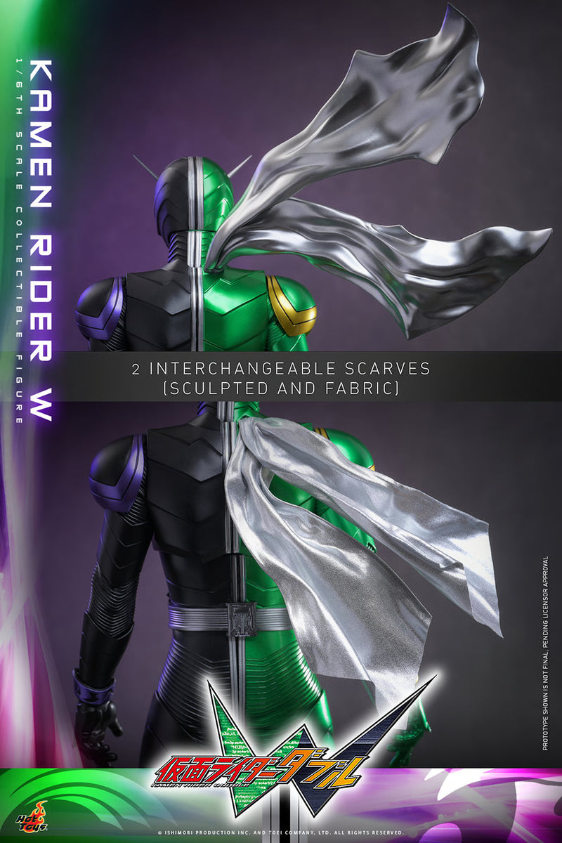 Hot Toys Television Masterpiece Series: Kamen Rider - Kamen Rider W Escala 1/6