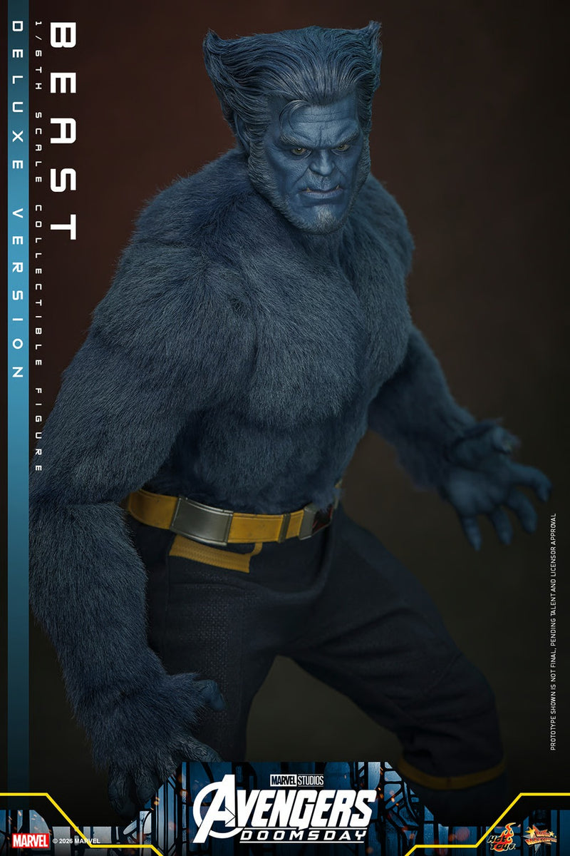 Hot Toys Movie Masterpiece Series: Avengers Doomsday - Bestia Deluxe Escala 1/6
