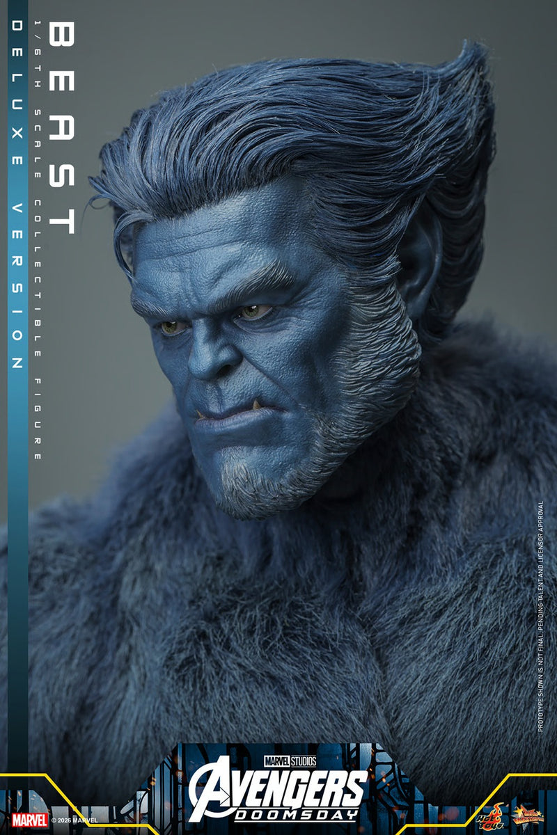 Hot Toys Movie Masterpiece Series: Avengers Doomsday - Bestia Deluxe Escala 1/6