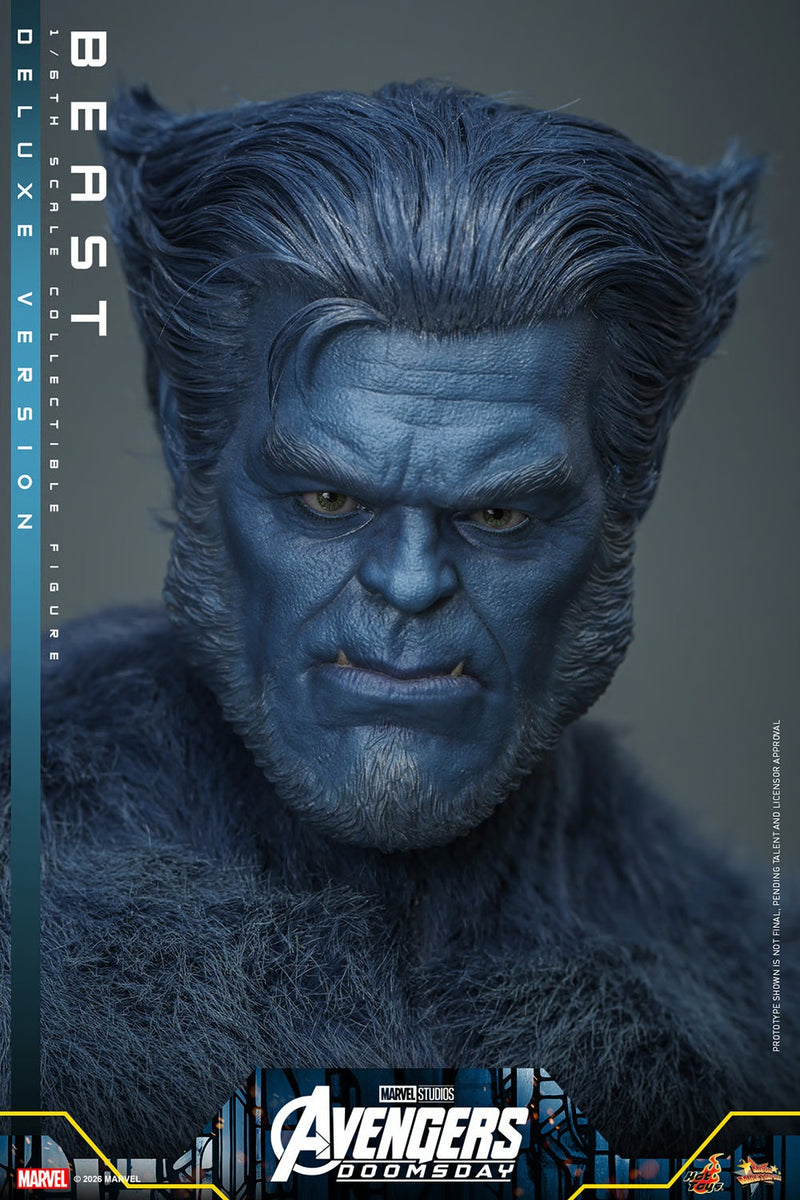 Hot Toys Movie Masterpiece Series: Avengers Doomsday - Bestia Deluxe Escala 1/6