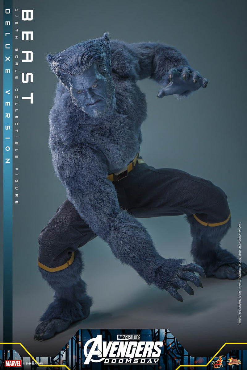 Hot Toys Movie Masterpiece Series: Avengers Doomsday - Bestia Deluxe Escala 1/6