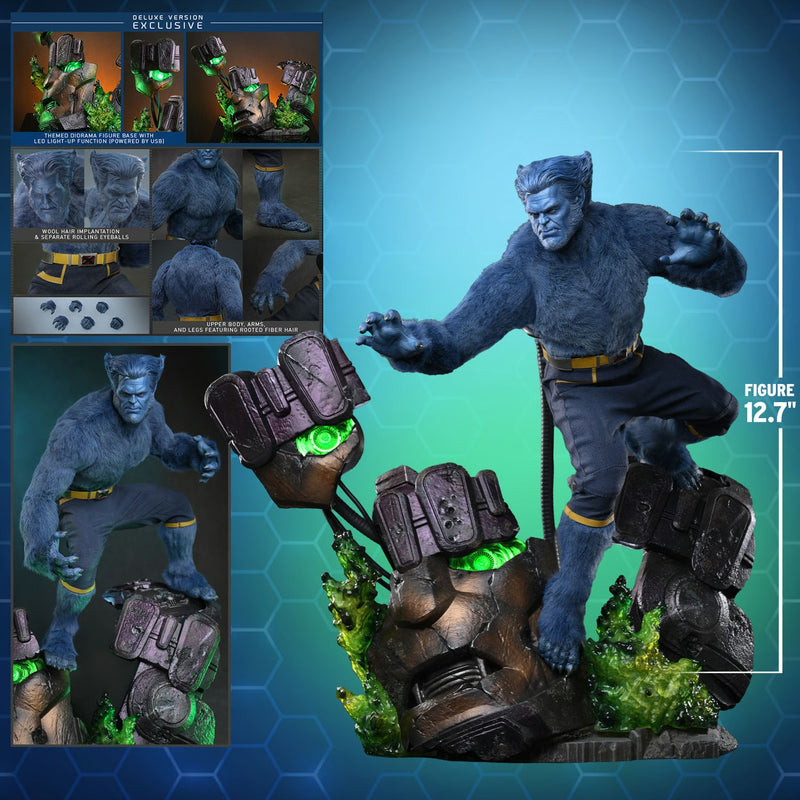 Hot Toys Movie Masterpiece Series: Avengers Doomsday - Bestia Deluxe Escala 1/6