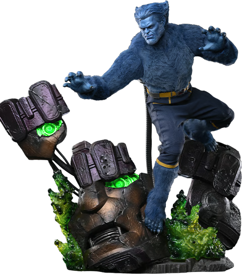 Hot Toys Movie Masterpiece Series: Avengers Doomsday - Bestia Deluxe Escala 1/6