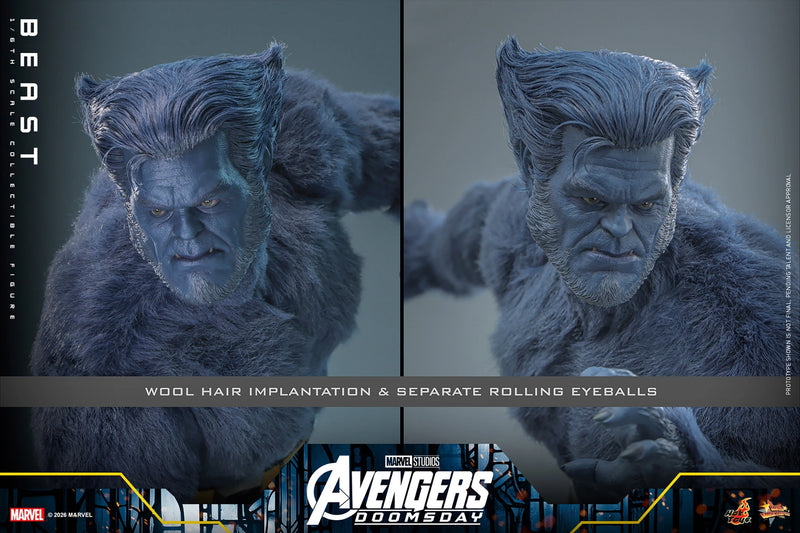 Hot Toys Movie Masterpiece Series: Avengers Doomsday - Bestia Escala 1/6