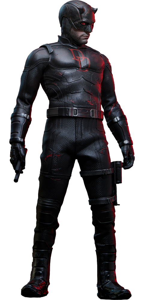 Hot Toys Television Masterpiece Series: Daredevil Born Again - Daredevil Traje Negro Escala 1/6