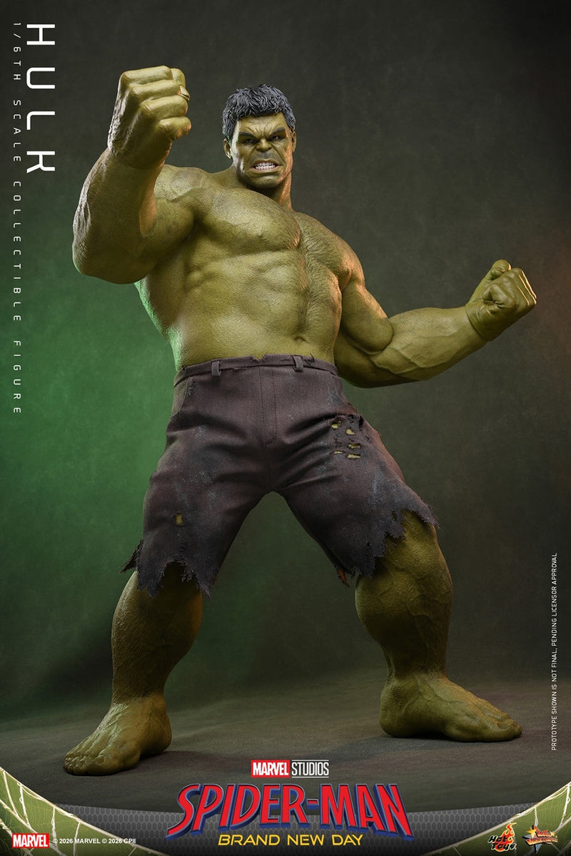 Hot toys Movie Masterpiece Series: Spiderman Brand New Day - Hulk Salvaje Escala 1/6