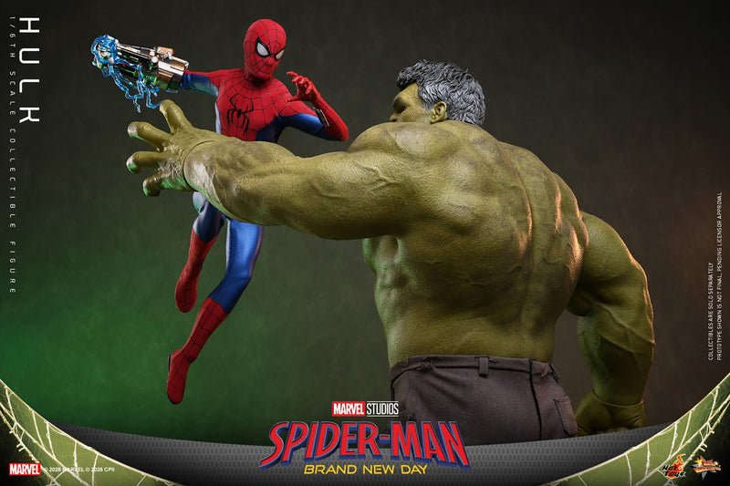 Hot toys Movie Masterpiece Series: Spiderman Brand New Day - Hulk Salvaje Escala 1/6
