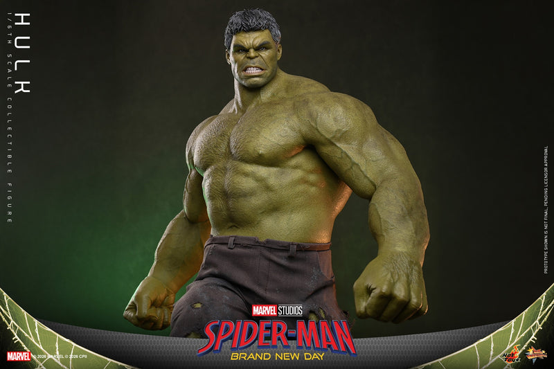 Hot toys Movie Masterpiece Series: Spiderman Brand New Day - Hulk Salvaje Escala 1/6