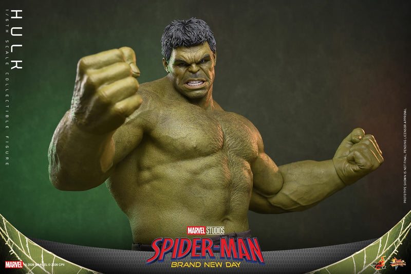 Hot toys Movie Masterpiece Series: Spiderman Brand New Day - Hulk Salvaje Escala 1/6