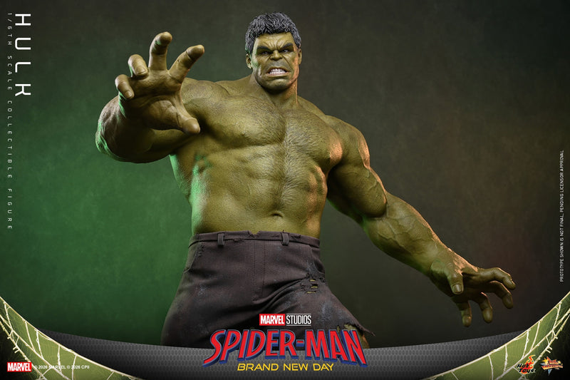 Hot toys Movie Masterpiece Series: Spiderman Brand New Day - Hulk Salvaje Escala 1/6