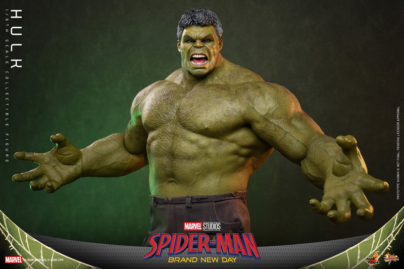 Hot toys Movie Masterpiece Series: Spiderman Brand New Day - Hulk Salvaje Escala 1/6