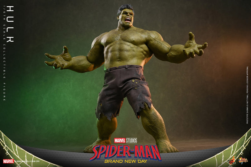 Hot toys Movie Masterpiece Series: Spiderman Brand New Day - Hulk Salvaje Escala 1/6