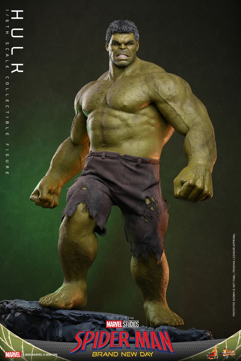 Hot toys Movie Masterpiece Series: Spiderman Brand New Day - Hulk Salvaje Escala 1/6