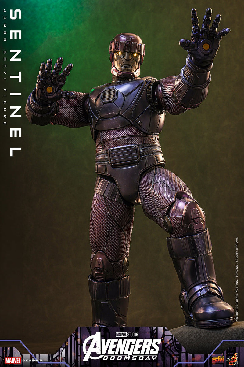 Hot Toys Jumbo Sofvi: Marvel Avengers Doomsday - Sentinela 60 cm