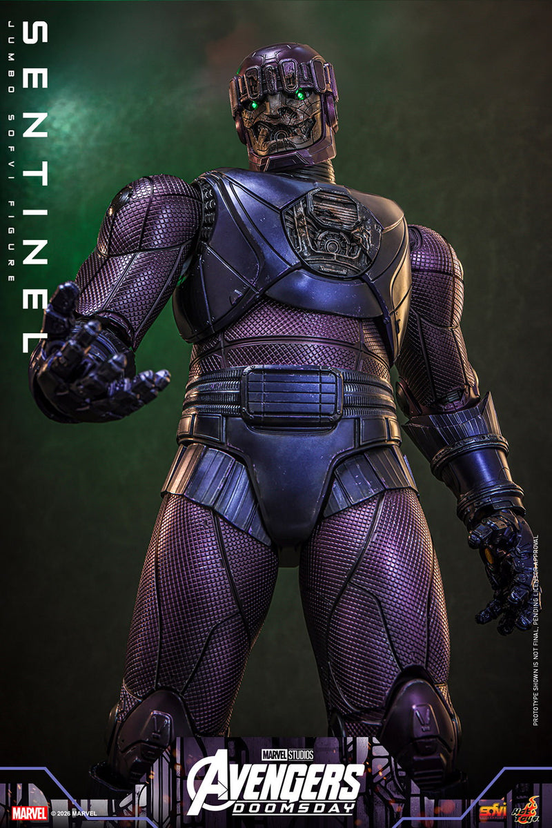Hot Toys Jumbo Sofvi: Marvel Avengers Doomsday - Sentinela 60 cm