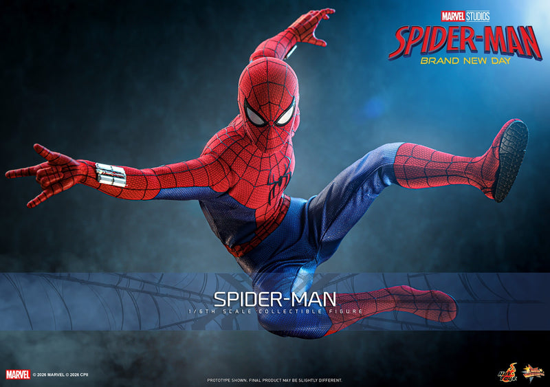 Hot toys Movie Masterpiece Series: Spiderman Brand New Day - Spider-Man Escala 1/6