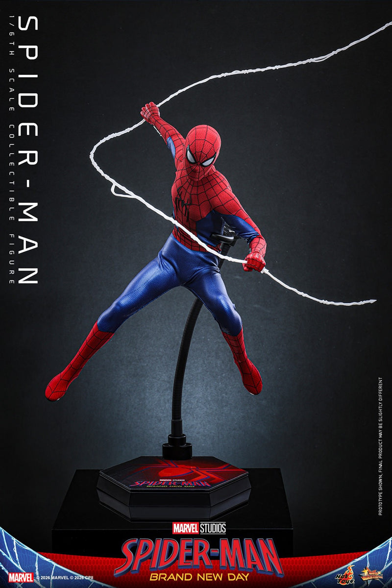 Hot toys Movie Masterpiece Series: Spiderman Brand New Day - Spider-Man Escala 1/6