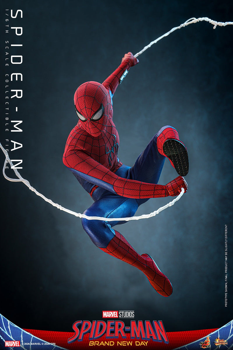 Hot toys Movie Masterpiece Series: Spiderman Brand New Day - Spider-Man Escala 1/6