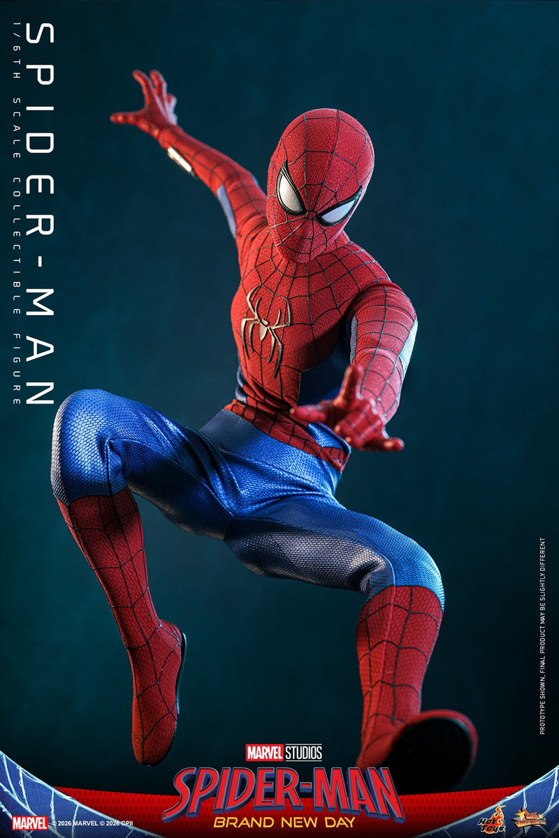 Hot toys Movie Masterpiece Series: Spiderman Brand New Day - Spider-Man Escala 1/6