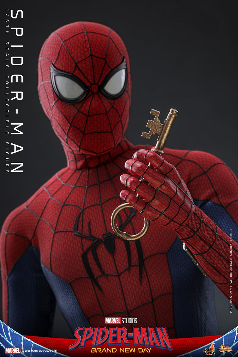 Hot toys Movie Masterpiece Series: Spiderman Brand New Day - Spider-Man Escala 1/6