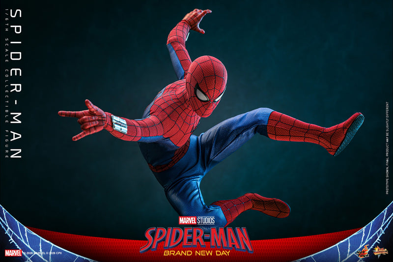 Hot toys Movie Masterpiece Series: Spiderman Brand New Day - Spider-Man Escala 1/6