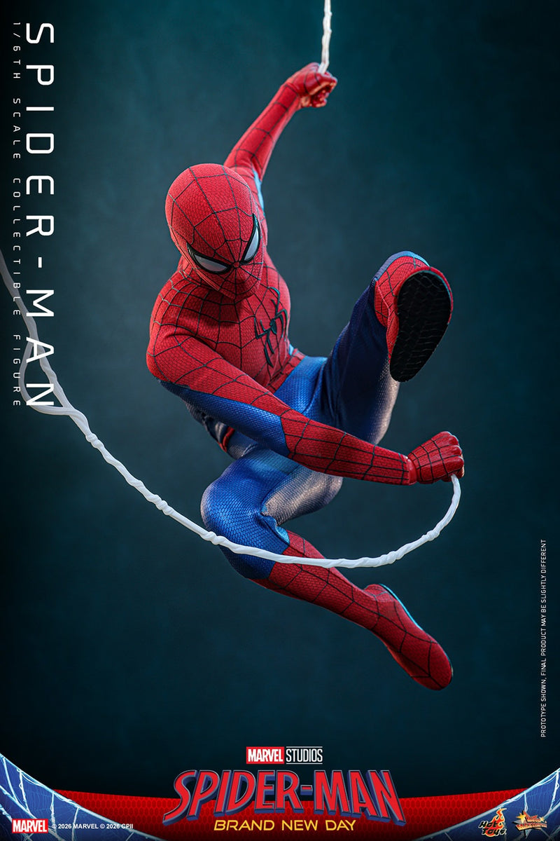 Hot toys Movie Masterpiece Series: Spiderman Brand New Day - Spider-Man Escala 1/6