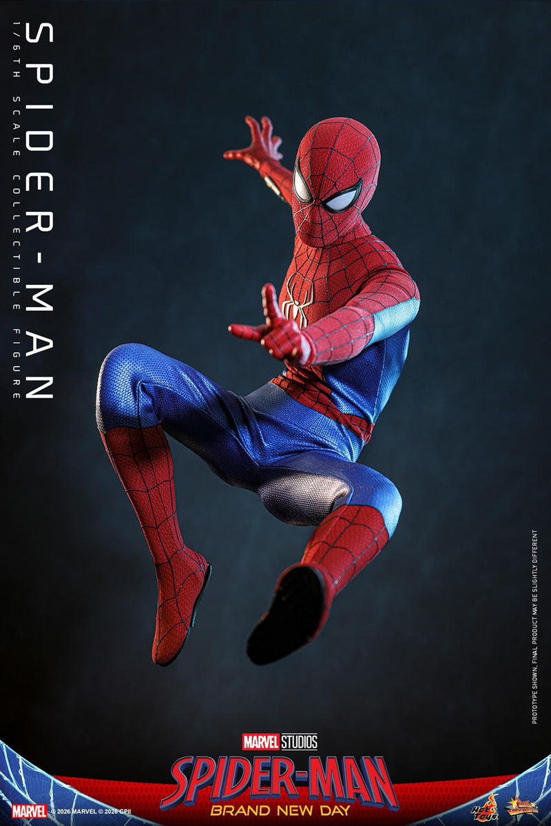 Hot toys Movie Masterpiece Series: Spiderman Brand New Day - Spider-Man Escala 1/6