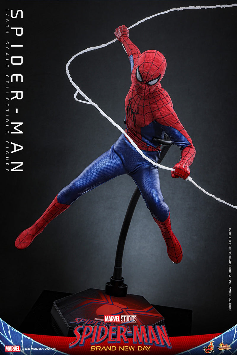 Hot toys Movie Masterpiece Series: Spiderman Brand New Day - Spider-Man Escala 1/6