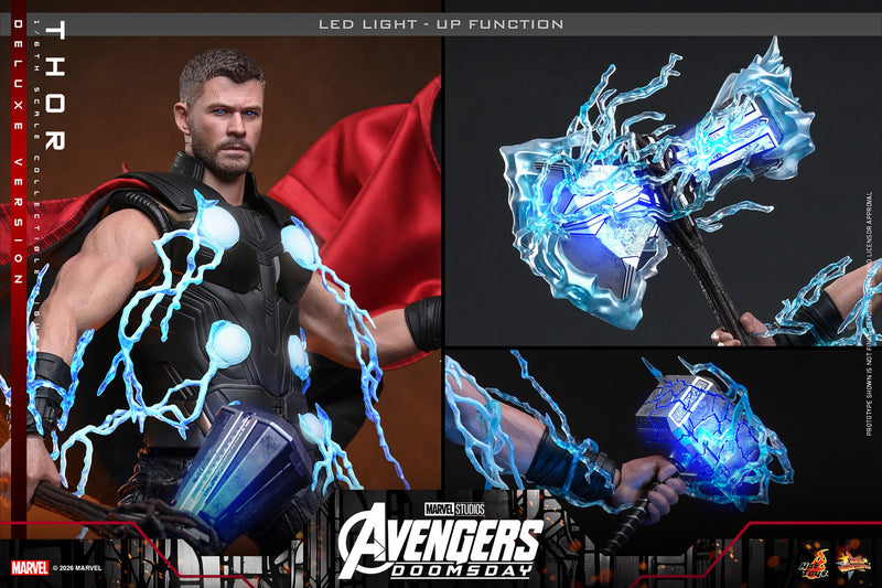 Hot Toys Movie Masterpiece Series: Avengers Doomsday - Thor Deluxe Escala 1/6