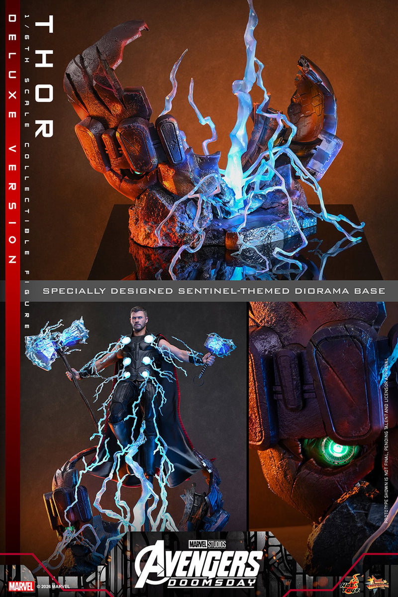 Hot Toys Movie Masterpiece Series: Avengers Doomsday - Thor Deluxe Escala 1/6