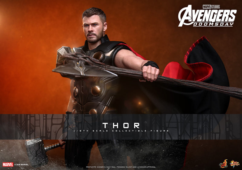 Hot Toys Movie Masterpiece Series: Avengers Doomsday - Thor Escala 1/6