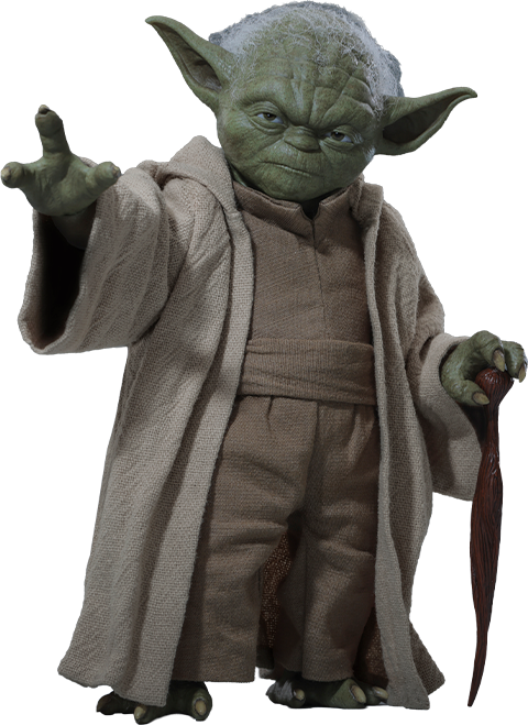 Hot Toys Movie Masterpiece Series: Star Wars Revenge Of The Sith - Yoda Escala 1/6