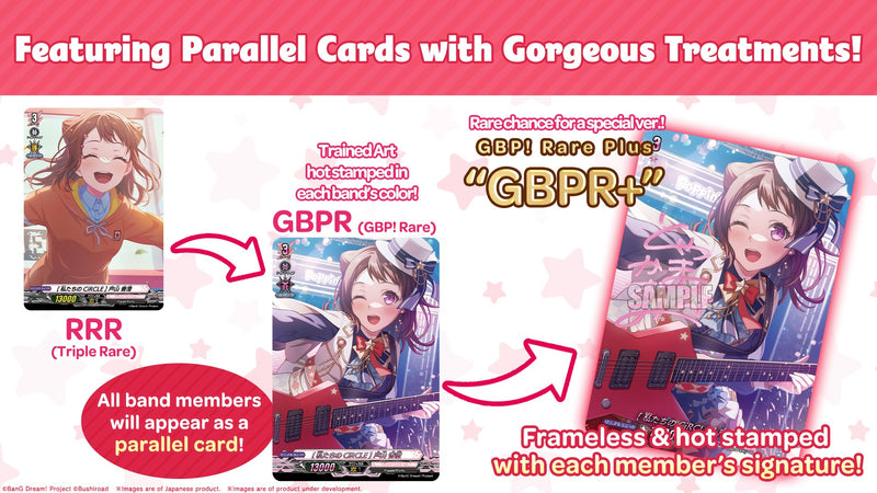 Bushiroad Cardfight Vanguard: BanG Dream! Girls Band Party - Title Booster Premium En Ingles
