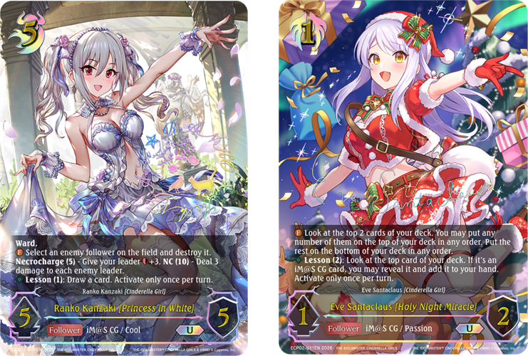 Bushiroad Shadowverse Evolve: The Idolmaster Cinderella Girls - EX Crossover Set Booster en Ingles