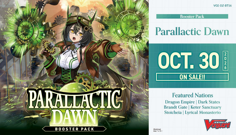 Bushiroad Cardfight Vanguard: Parallactic Dawn - Booster Pack En Ingles